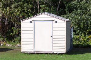 frp door skin on shed