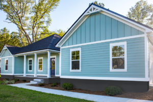 FRP housing foundation liner