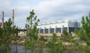 cooling towers with frp panels