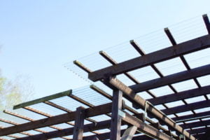 Corrugated patio roof clear panels