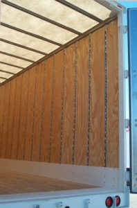 Tractor trailer wall and translucent roof