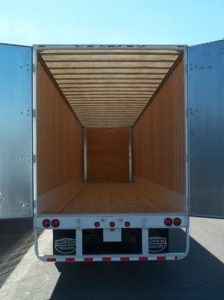 Translucent truck trailer roof