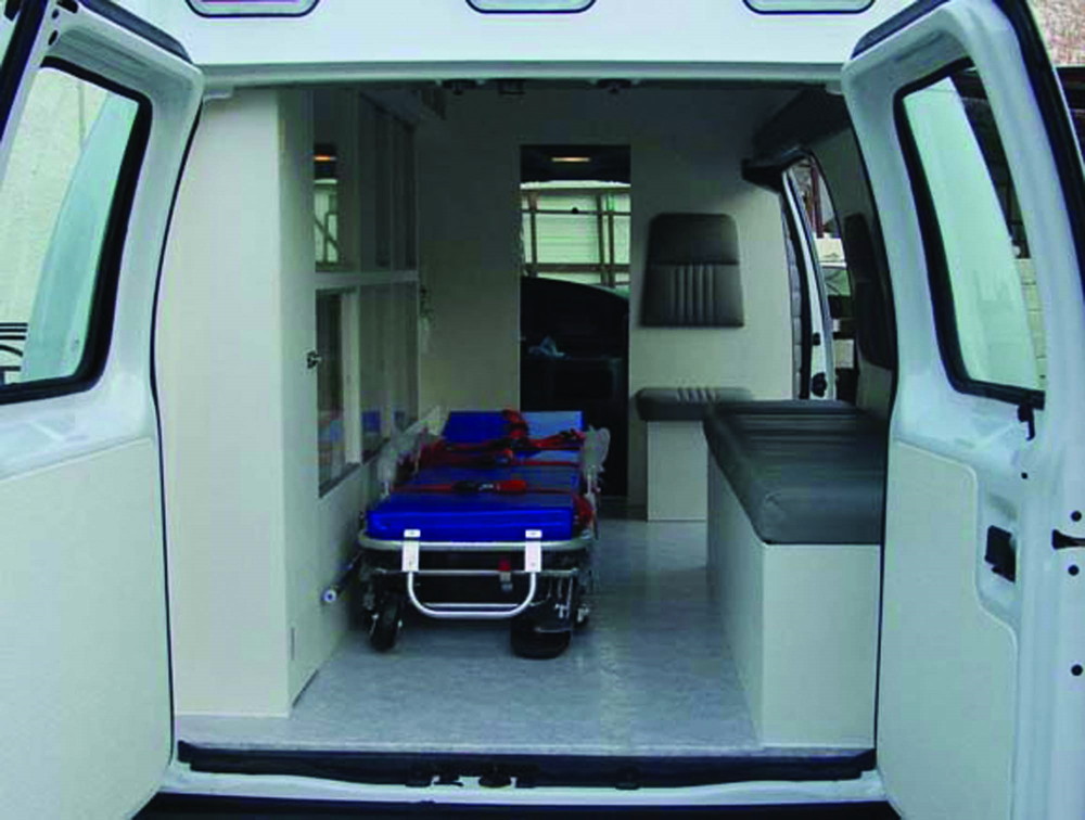 Interior ambulance panels