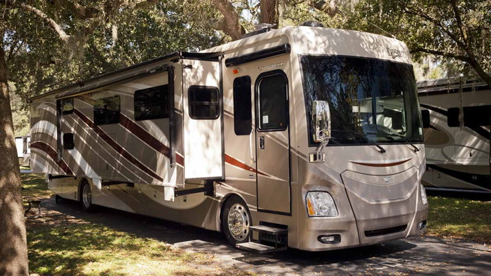 Recreational vehicle siding panels