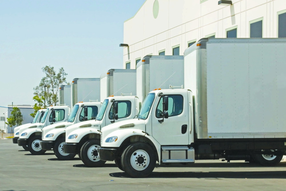 Tractor trailer exterior siding panels