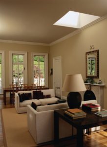 Home living room skylight dome