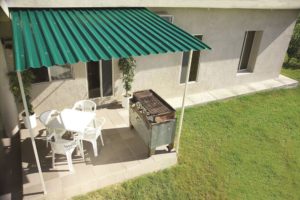 patio roof corrugated panel
